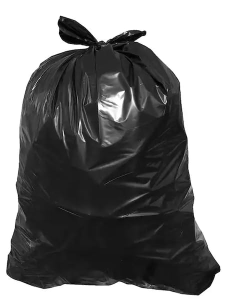 42 Gallon Heavy Duty Black Trash Bags C759835