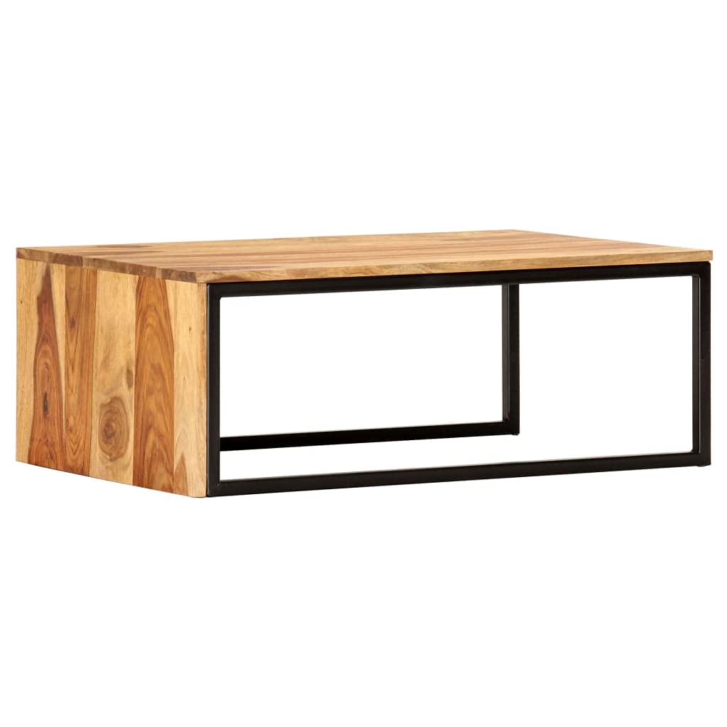 Solid Sheesham Wood Nesting Coffee Table Set A95326