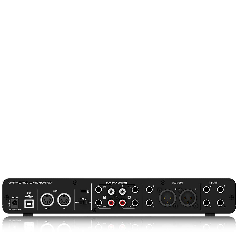 4x4 USB Audio/MIDI Interface with Mic Preamplifiers X5051