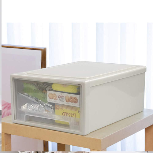 17.8 Quart 4 Pcs Plastic Stacking Storage Drawer B763
