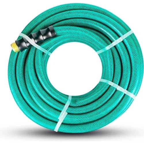 3/4 Inch x 100 Foot Hot Water Rubber Water Hose with GHT Fittings H9166