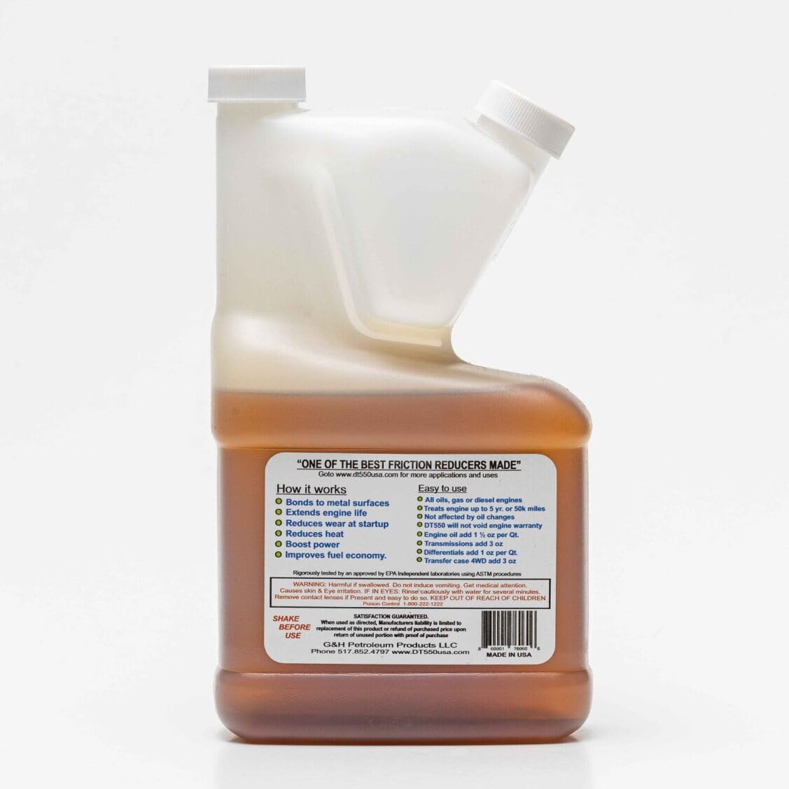 Friction Reducer Engine Friction Modifier 1 Pint (16 Oz) X6667