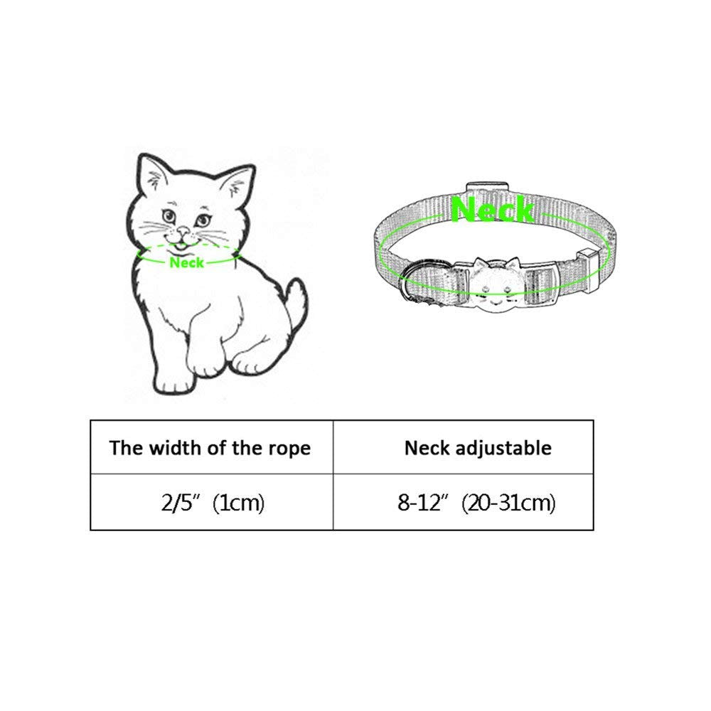 Nylon Cat Collar with Bell U629