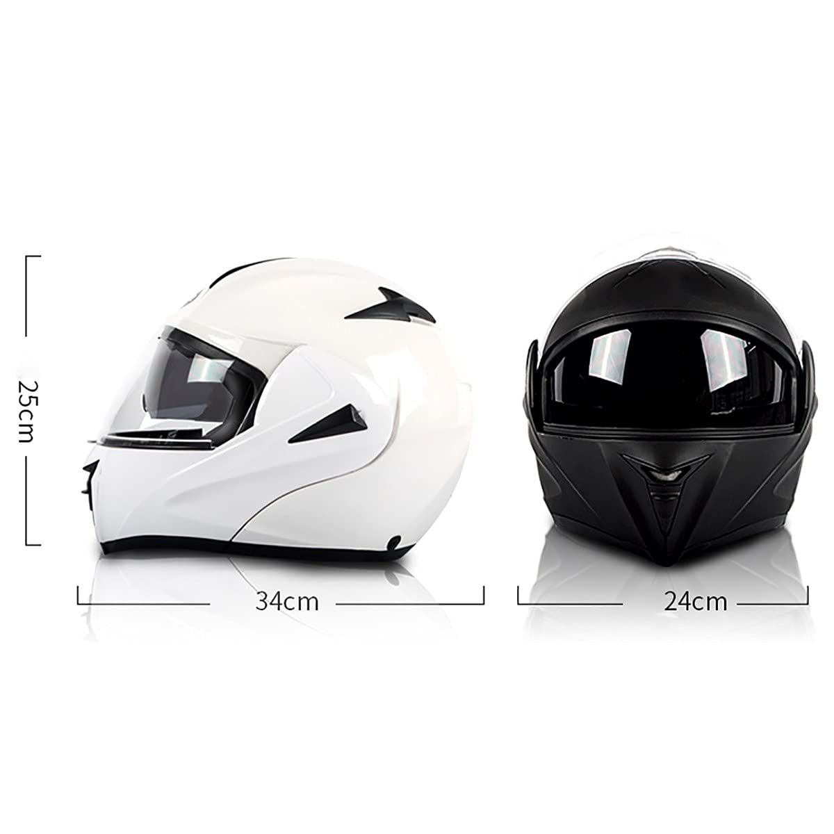 Bluetooth Modular Full Face Motorcycle Helmet DOT ECE A194951