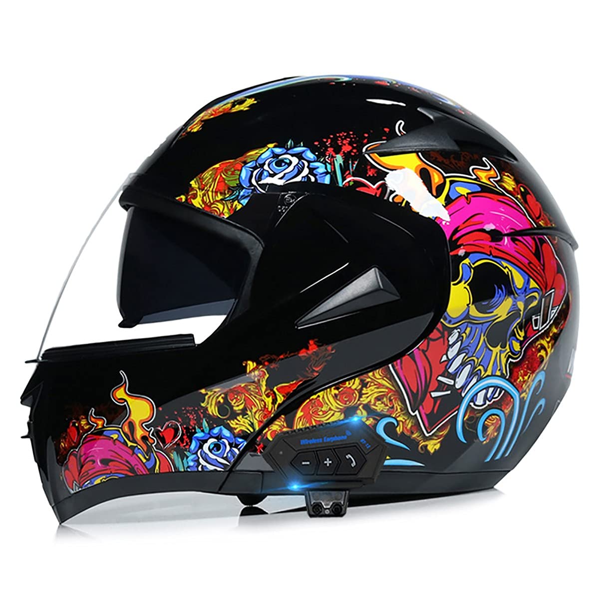 Bluetooth Modular Full Face Motorcycle Helmet DOT ECE A194951