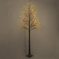 8 Feet Artificial Willow Lighted Twig Tree with 240 Warm White Lights M15332