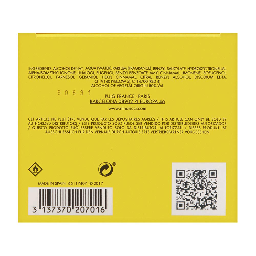 3.4 oz Eau de Toilette Spray O6318
