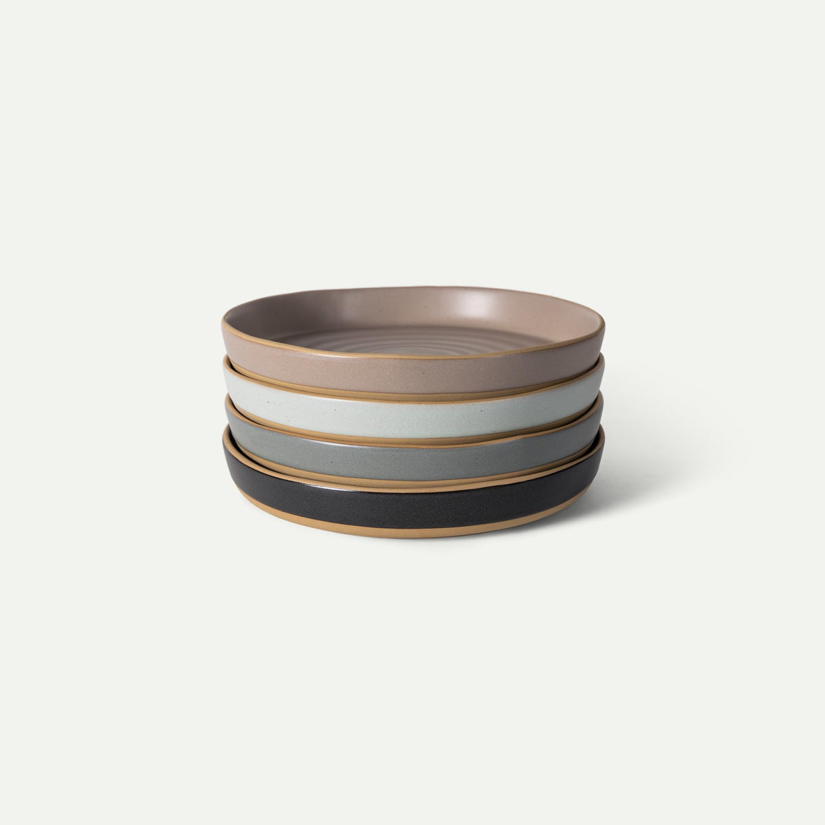 Ceramic Pasta Plate Wide Bowls Set of 4 R434