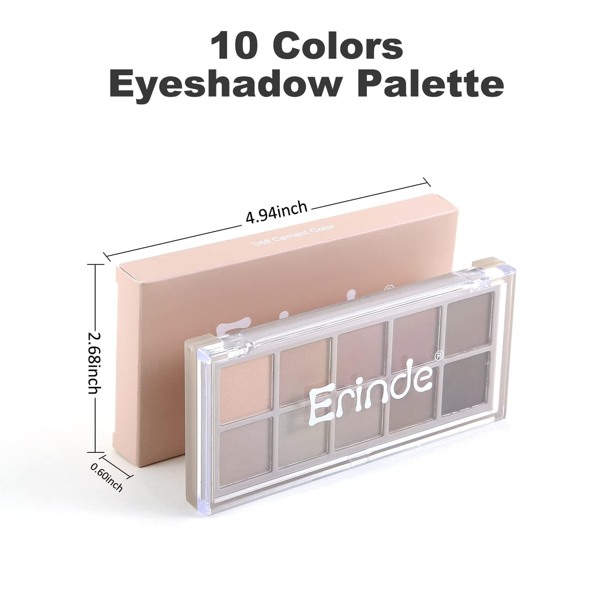 10 Colors Matte Eyeshadow Palette J496304