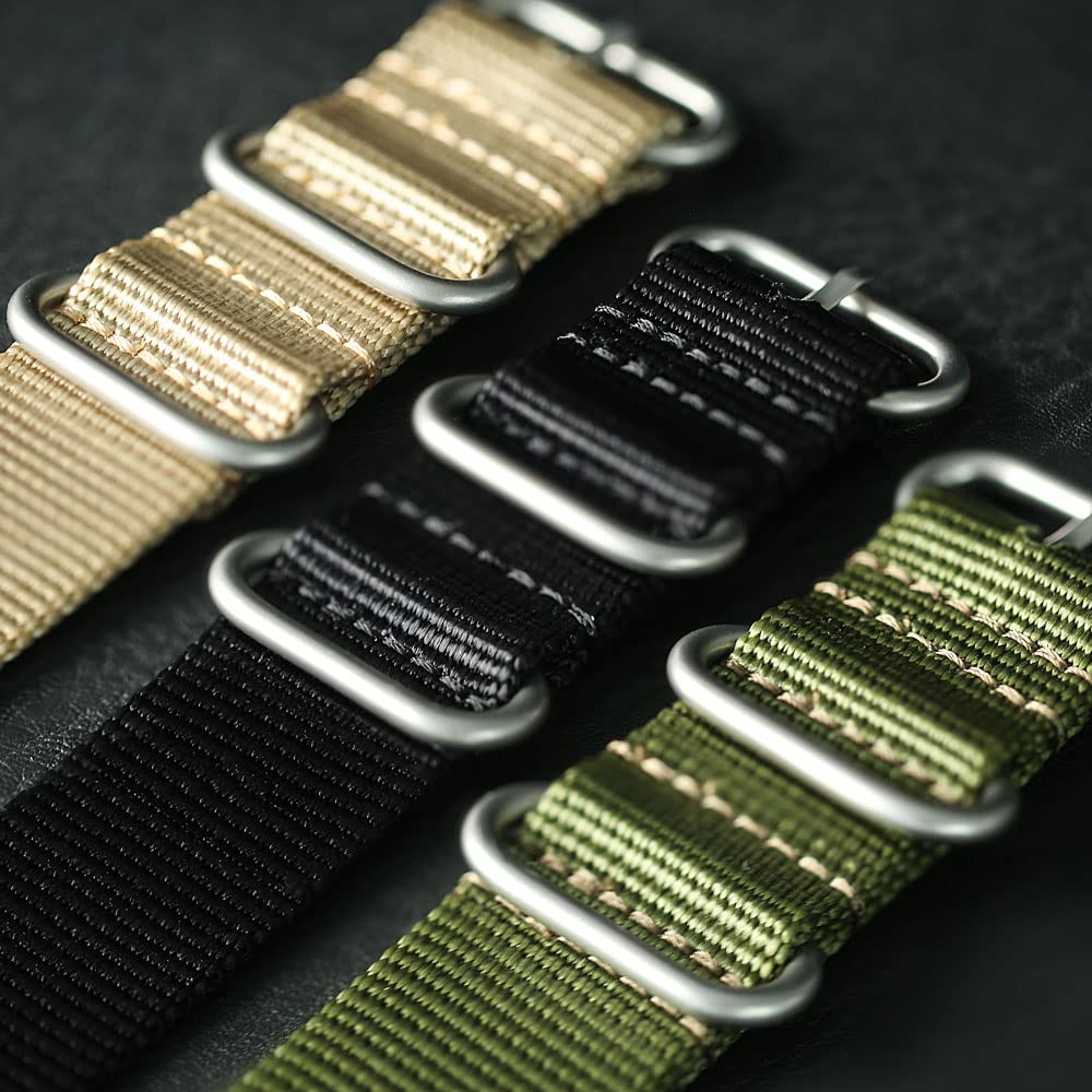 Titanium Automatic Field Watch 40mm Day Date 100M Waterproof Nylon Strap H942453