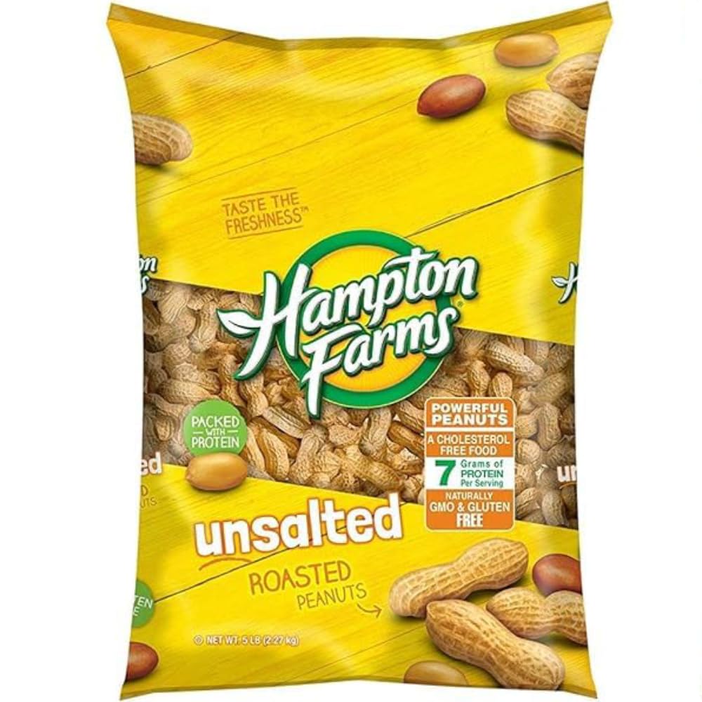 Unsalted In-Shell Peanuts 5 lb Bag U823