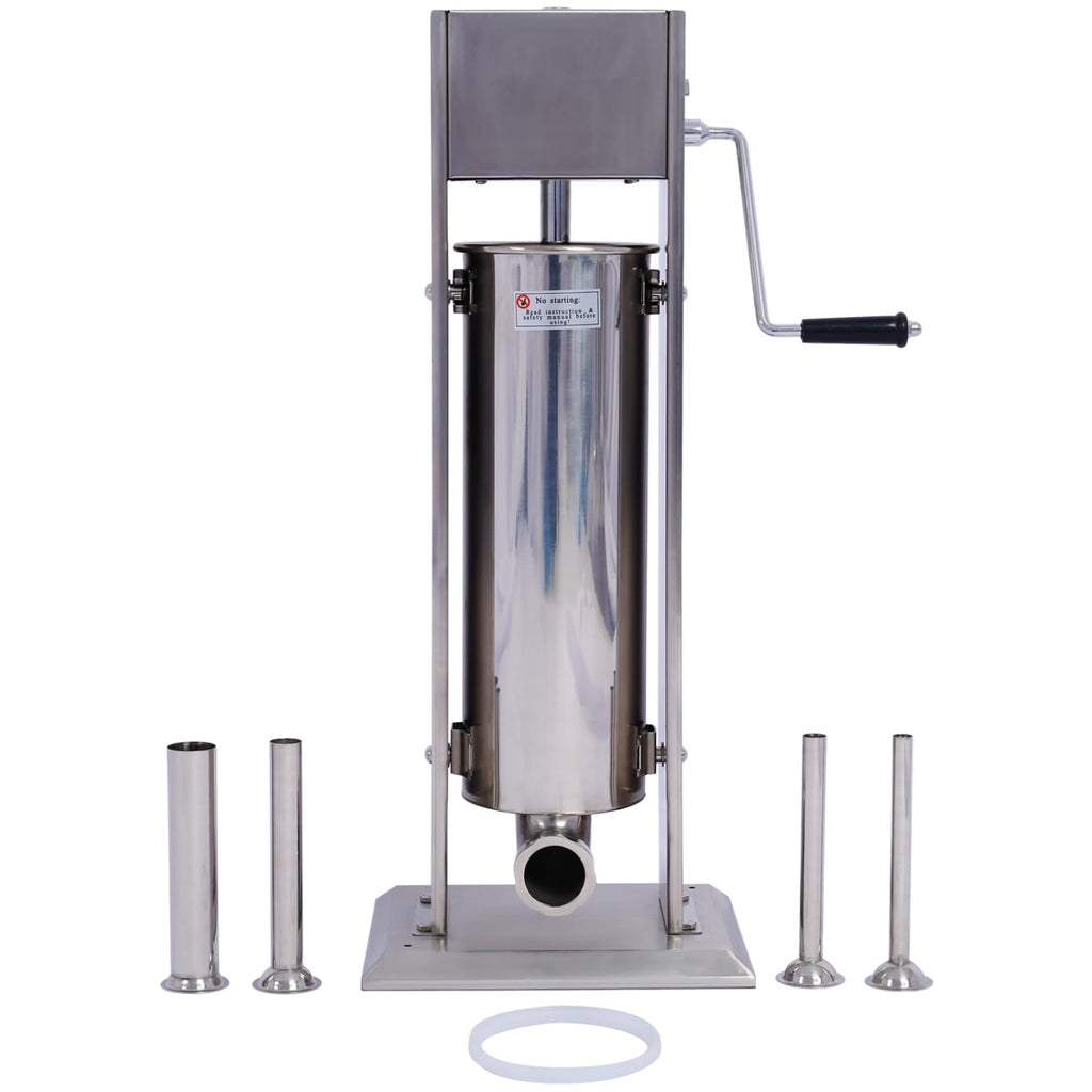 Stainless Steel Vertical Sausage Stuffer 15LB T712628