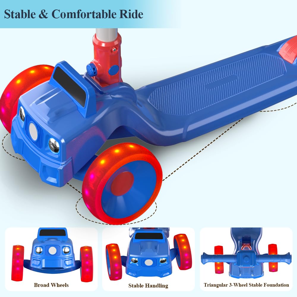 Foldable 3 Wheel Kids Scooter W1168