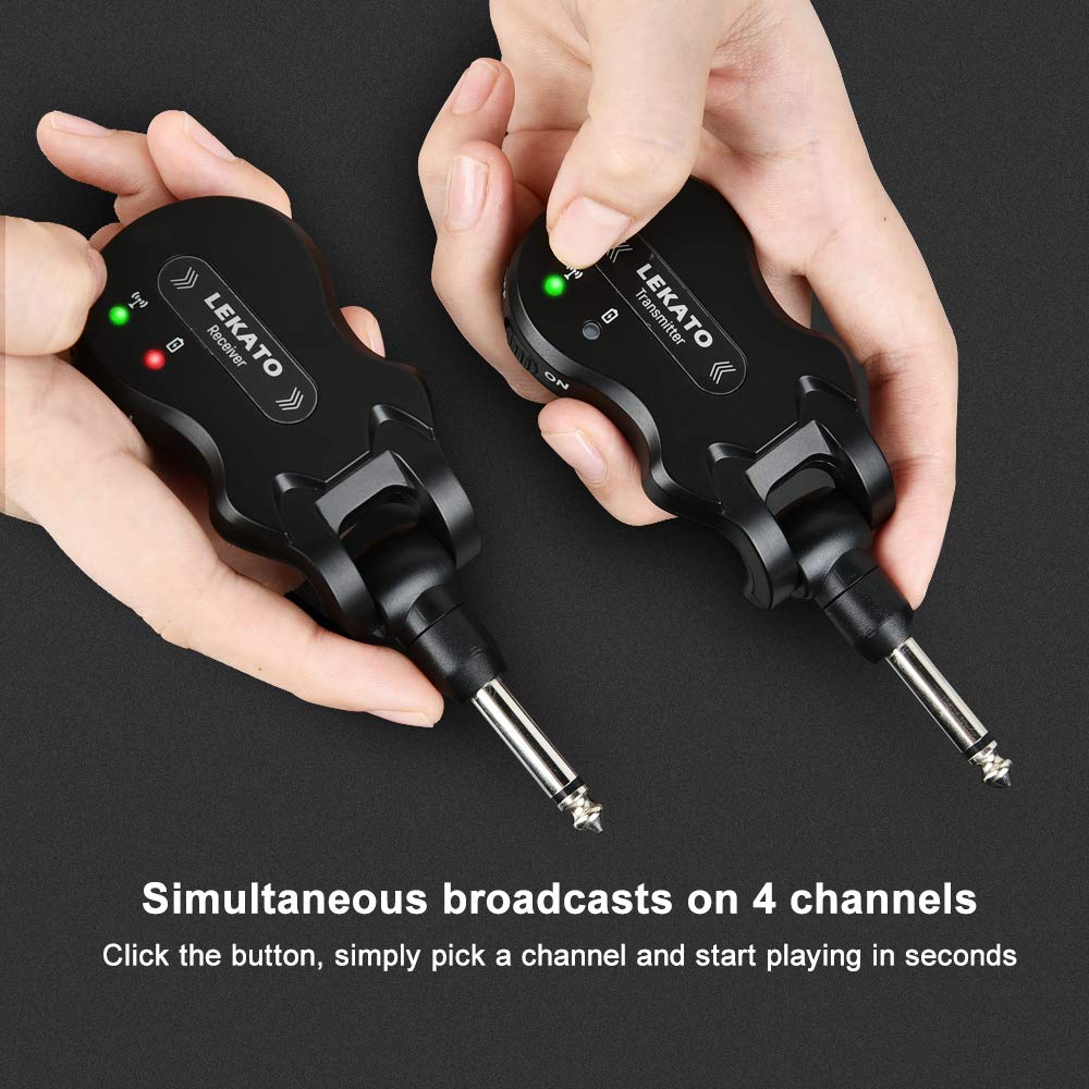 5.8GHz Wireless Guitar System Black S315