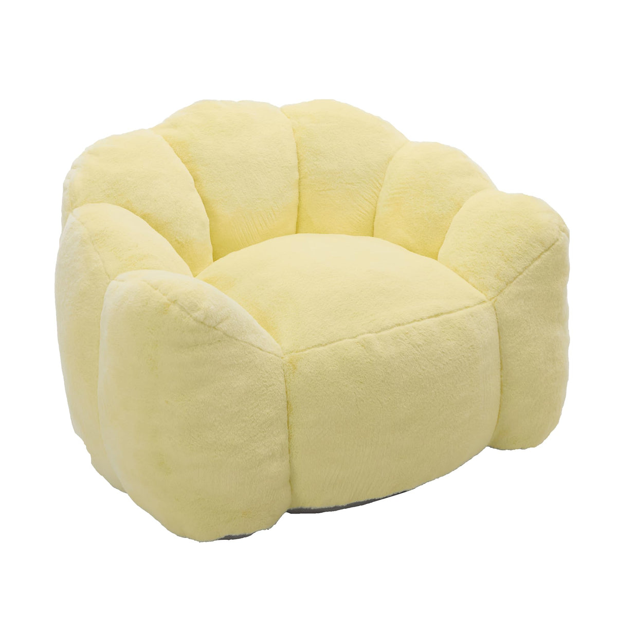 Yellow Memory Foam Bean Bag Chair W2111