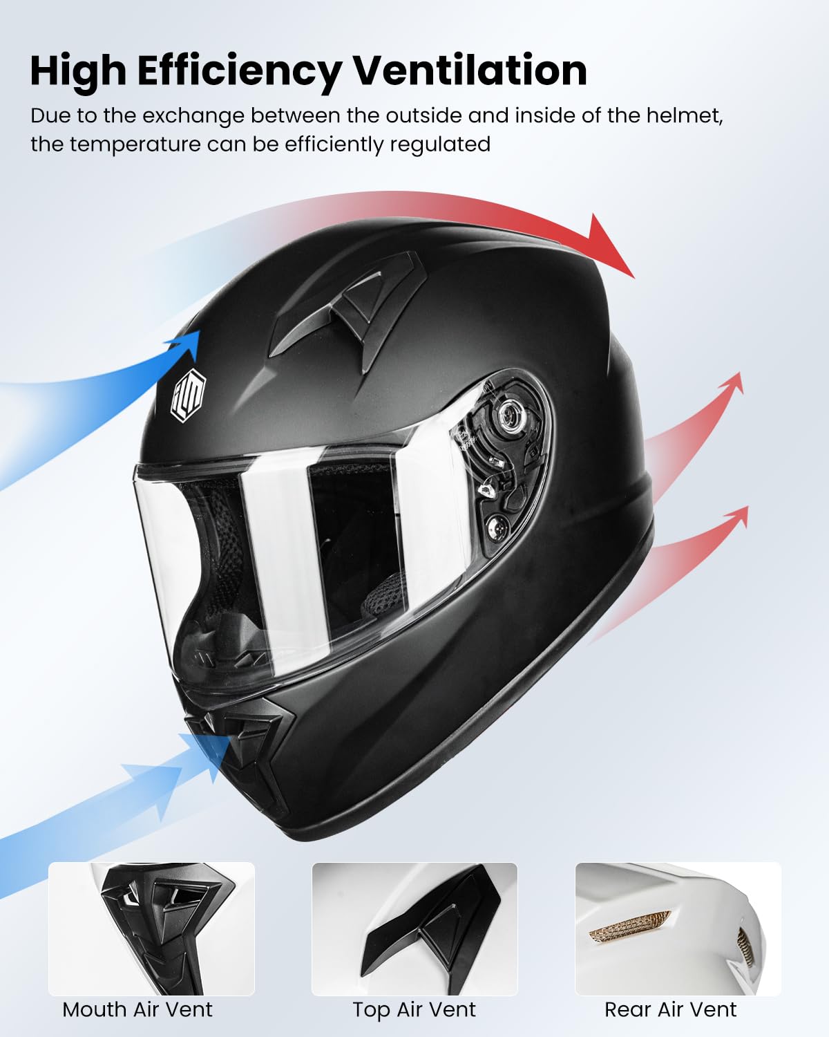 Kids Full Face Motorcycle Helmet W73474