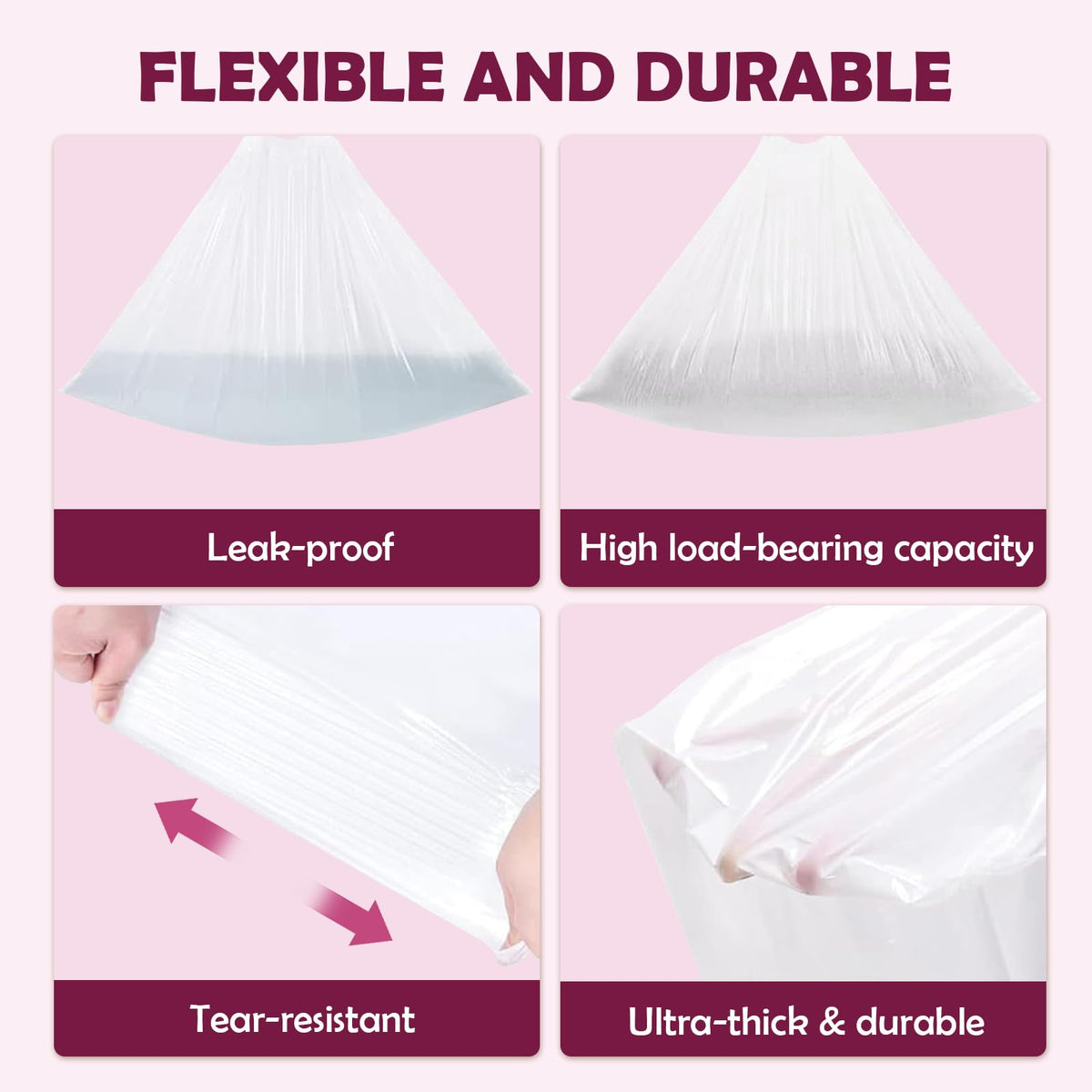 60pcs Cat Litter Box Liners H865013