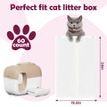 60pcs Cat Litter Box Liners H865013