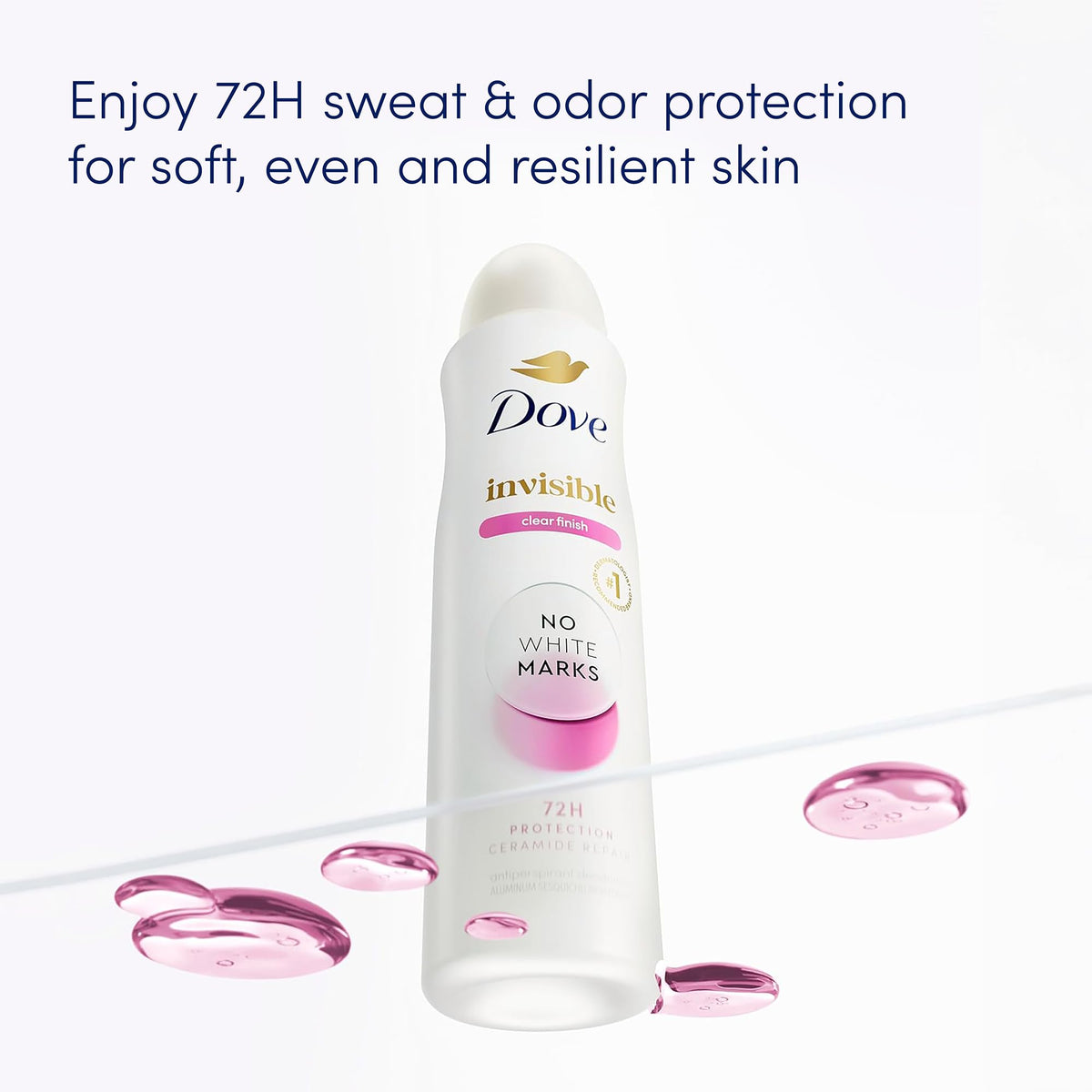 Invisible Clear Finish Antiperspirant Deodorant 3.8 oz B486