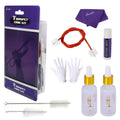 Trumpet Cleaning and Maintenance Kit with Valve Oil, Cork Grease, Cleaning Cloth, Mouthpiece, Cleaning Brush, Gloves K608