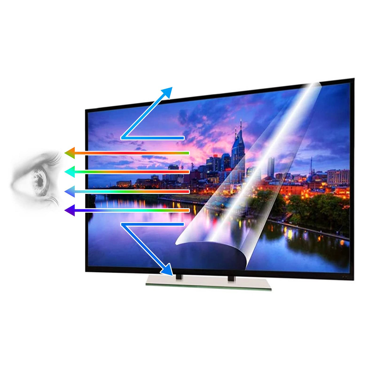 Anti-Glare Screen Protector for 32-75 Inch TV U25237