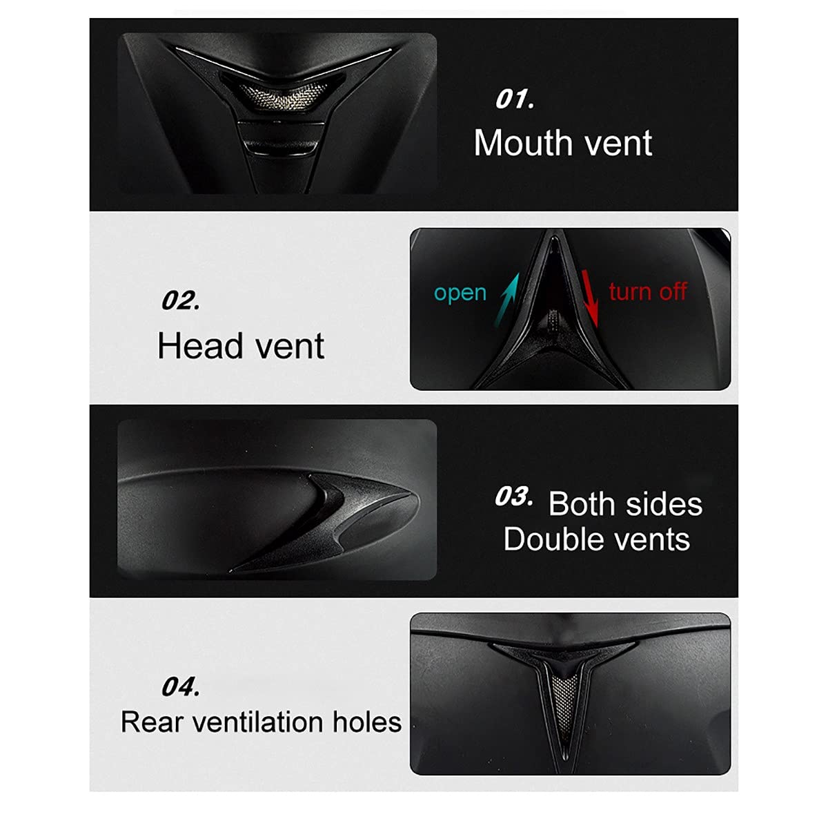 Bluetooth Modular Full Face Motorcycle Helmet DOT ECE A194951