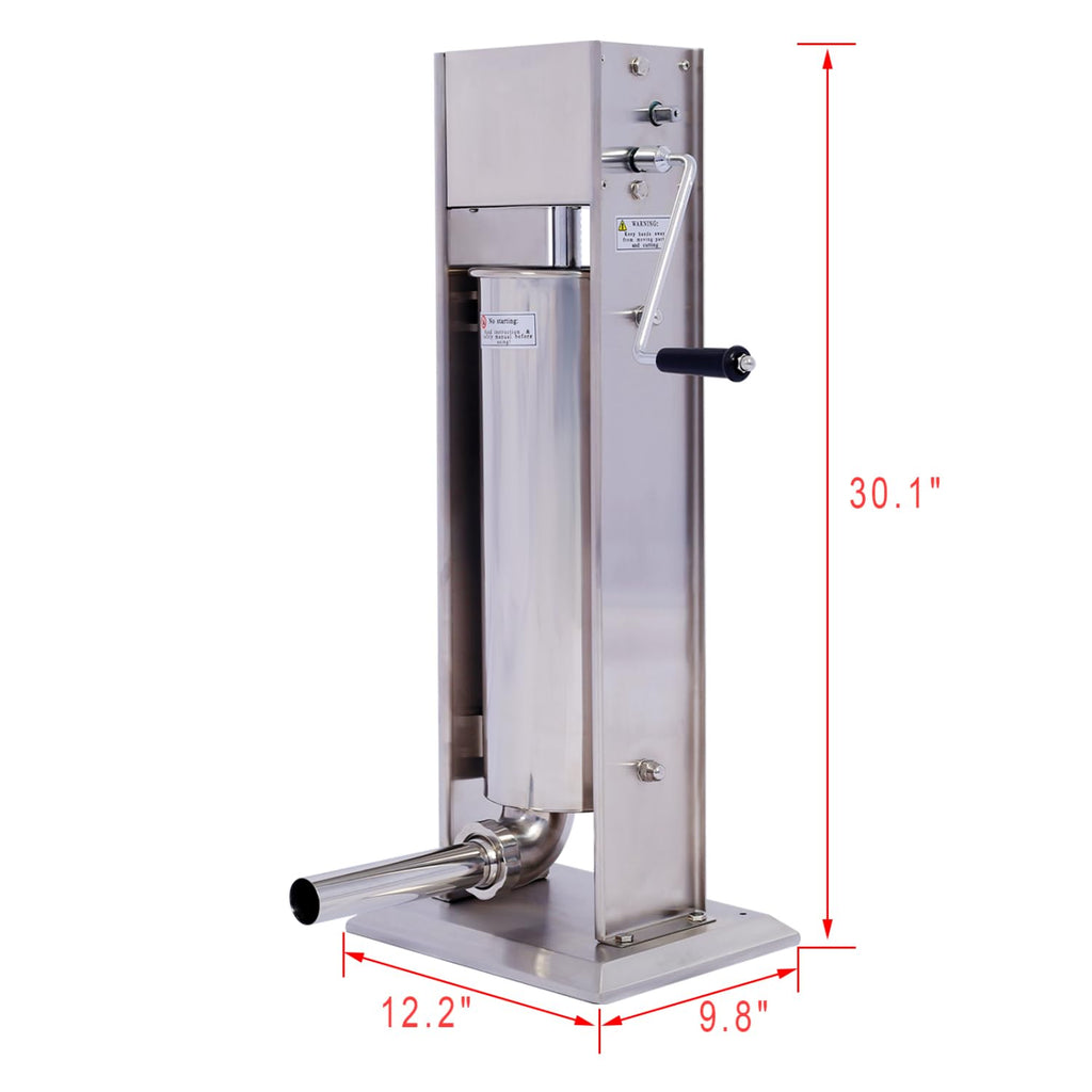 Stainless Steel Vertical Sausage Stuffer 15LB T712628
