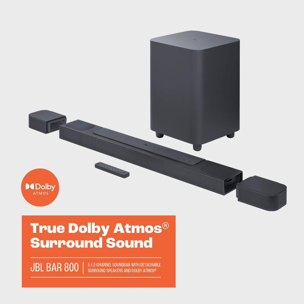 5.1.2-Channel Soundbar with Wireless Subwoofer and Dolby Atmos W840778