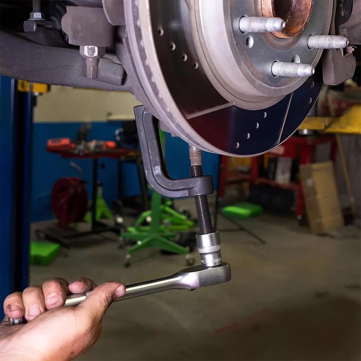 Ball Joint Separator Tool Extends Up to 2 3/8 Inches E84463