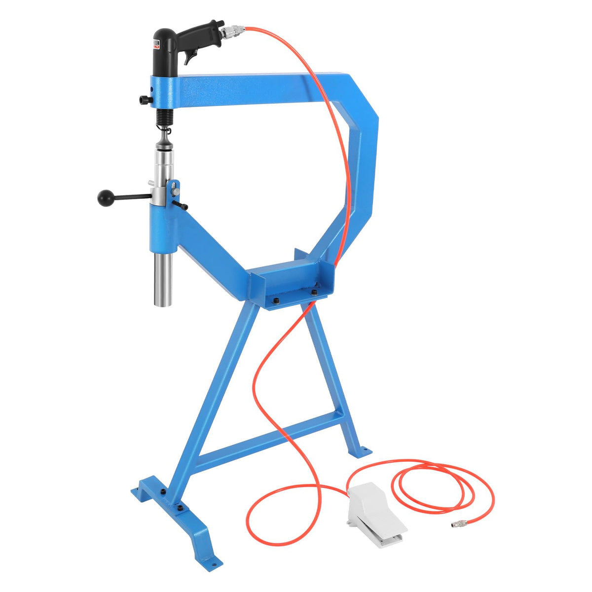 4in Pneumatic Planishing Hammer with Foot Pedal & Steel Stand N38505