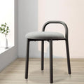 Grey 22in Stacking Metal Bar Stools Q7621