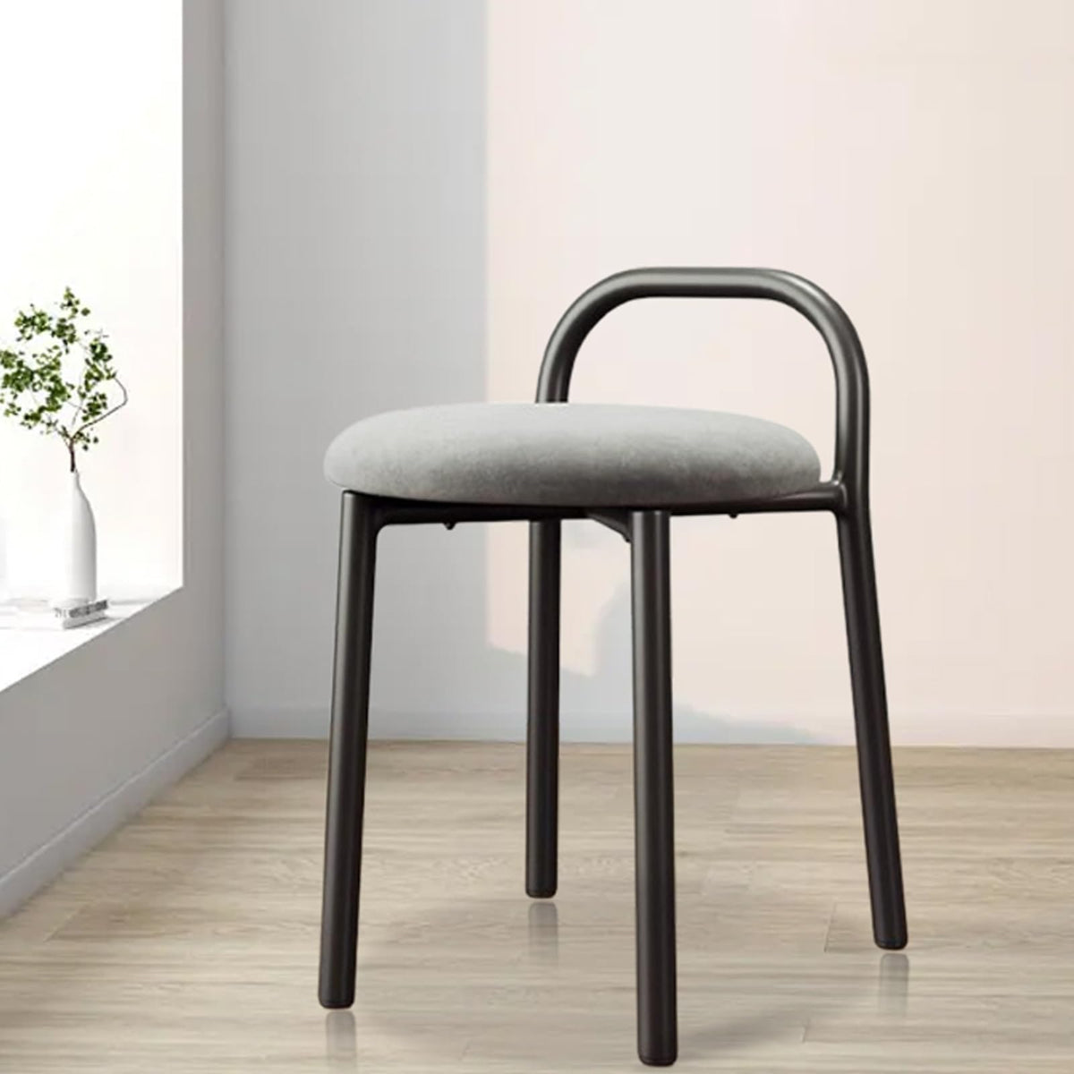 Grey 22in Stacking Metal Bar Stools Q7621