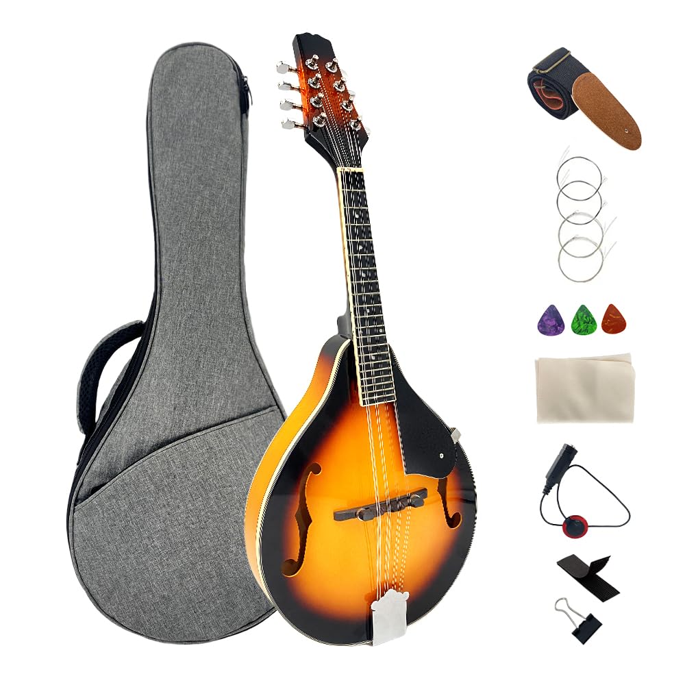 A-Style 8 String Mahogany Acoustic Mandolin V517685