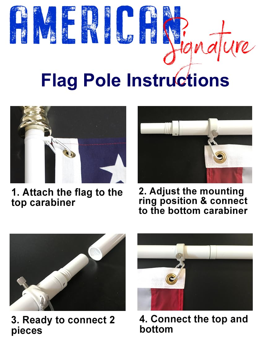 6 Ft Aluminum Flag Pole S7675