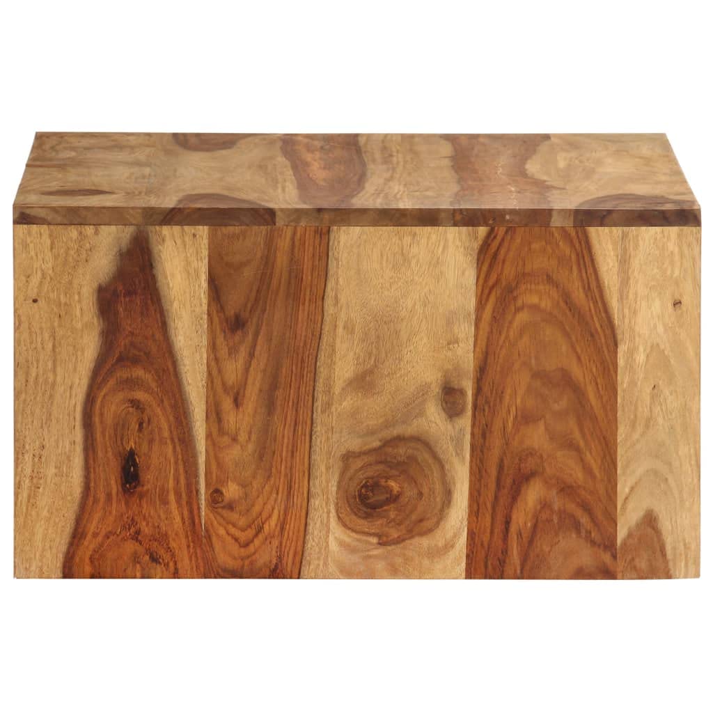 Solid Sheesham Wood Nesting Coffee Table Set A95326