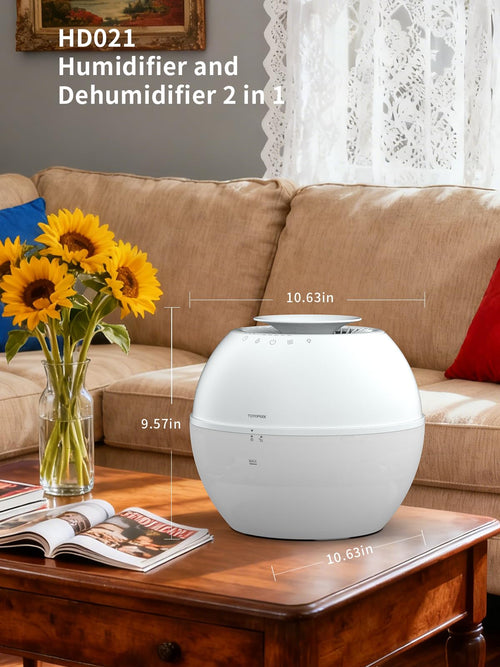 2-in-1 Dehumidifier & Humidifier with Purifier, 101oz Tank N6723