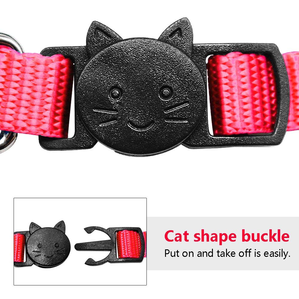 Nylon Cat Collar with Bell U629