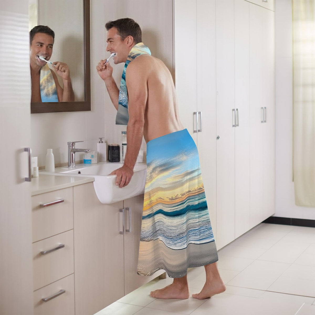Cotton Bath Towel Set 3 Pack D971759