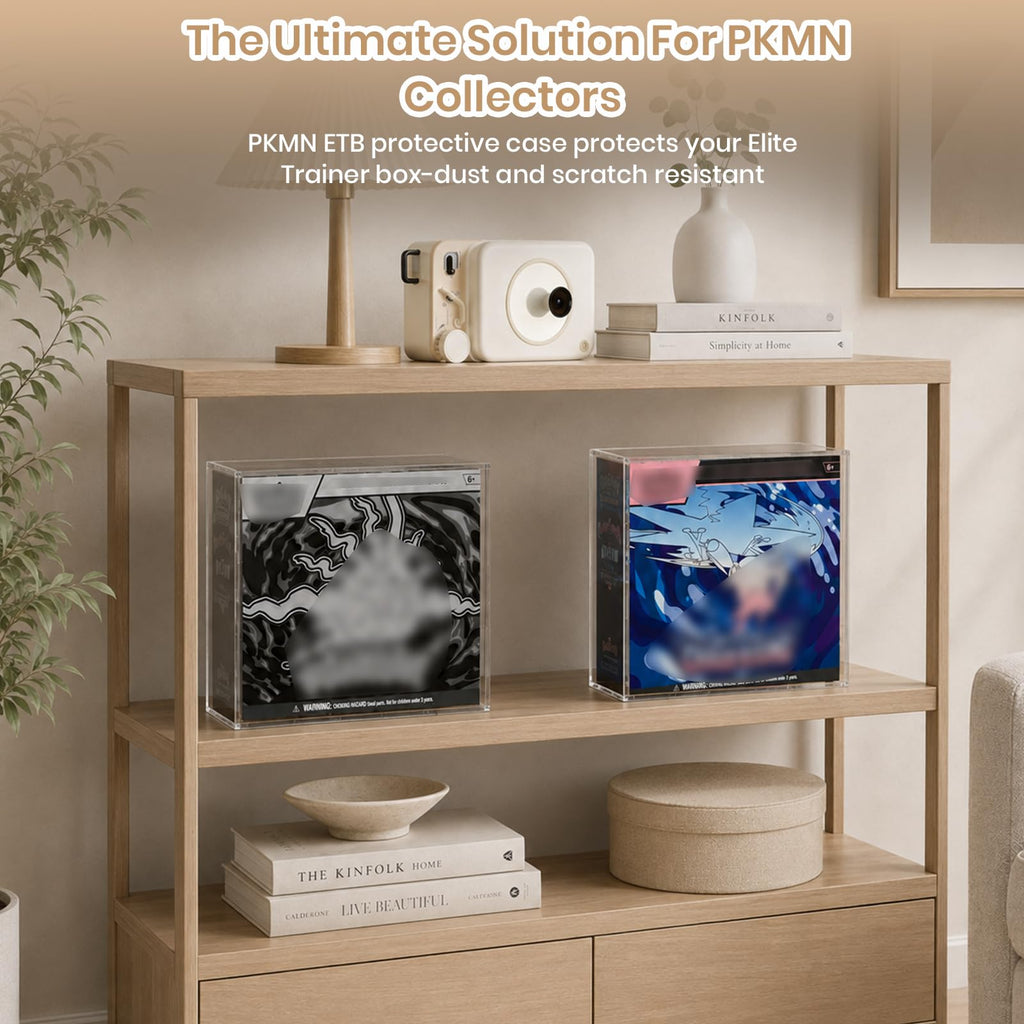 Acrylic 5mm Thick Clear Magnetic Display Case W864