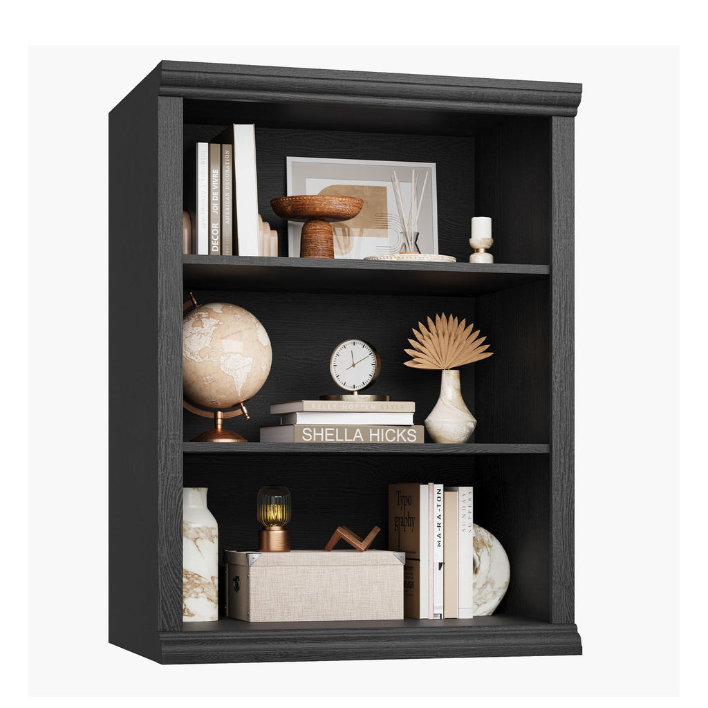 Black 3 Tier Bookcase N81175