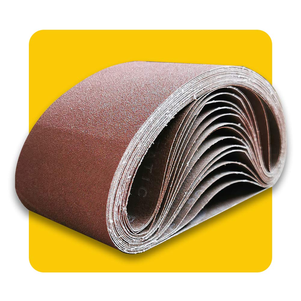 4 x 36 Inch 12 Pcs Aluminum Oxide Sanding Belt I964
