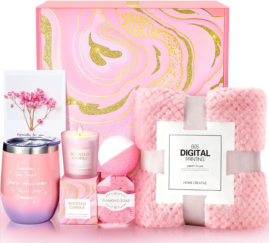 Self Care Gift Set With Blanket O517395