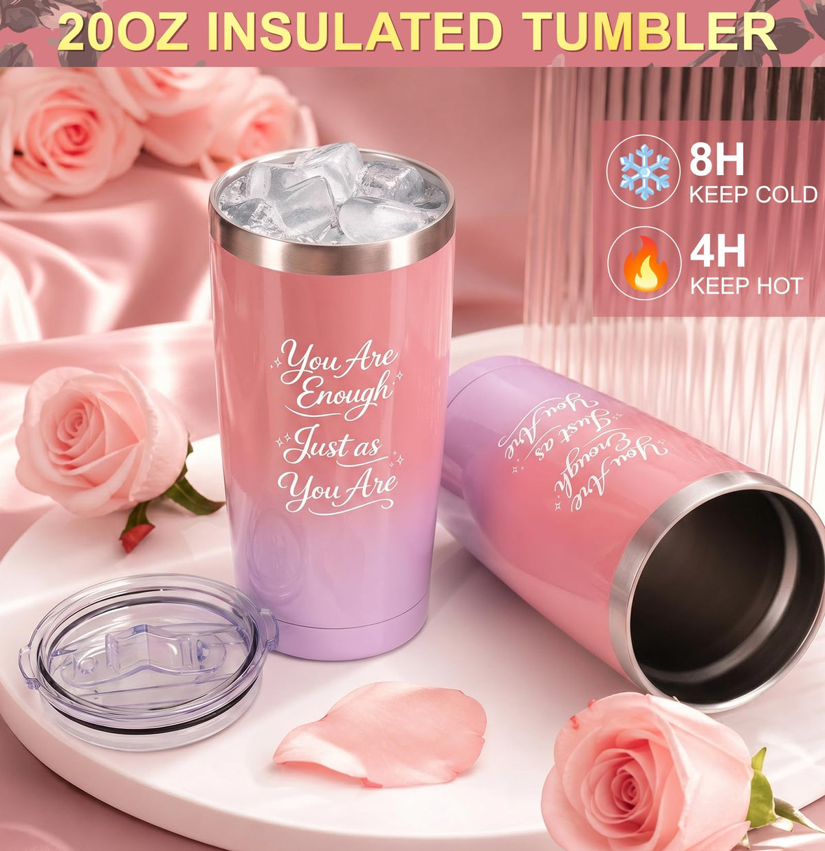 10-Piece Self Care Spa Gift Basket with Throw Blanket and Tumbler O9062