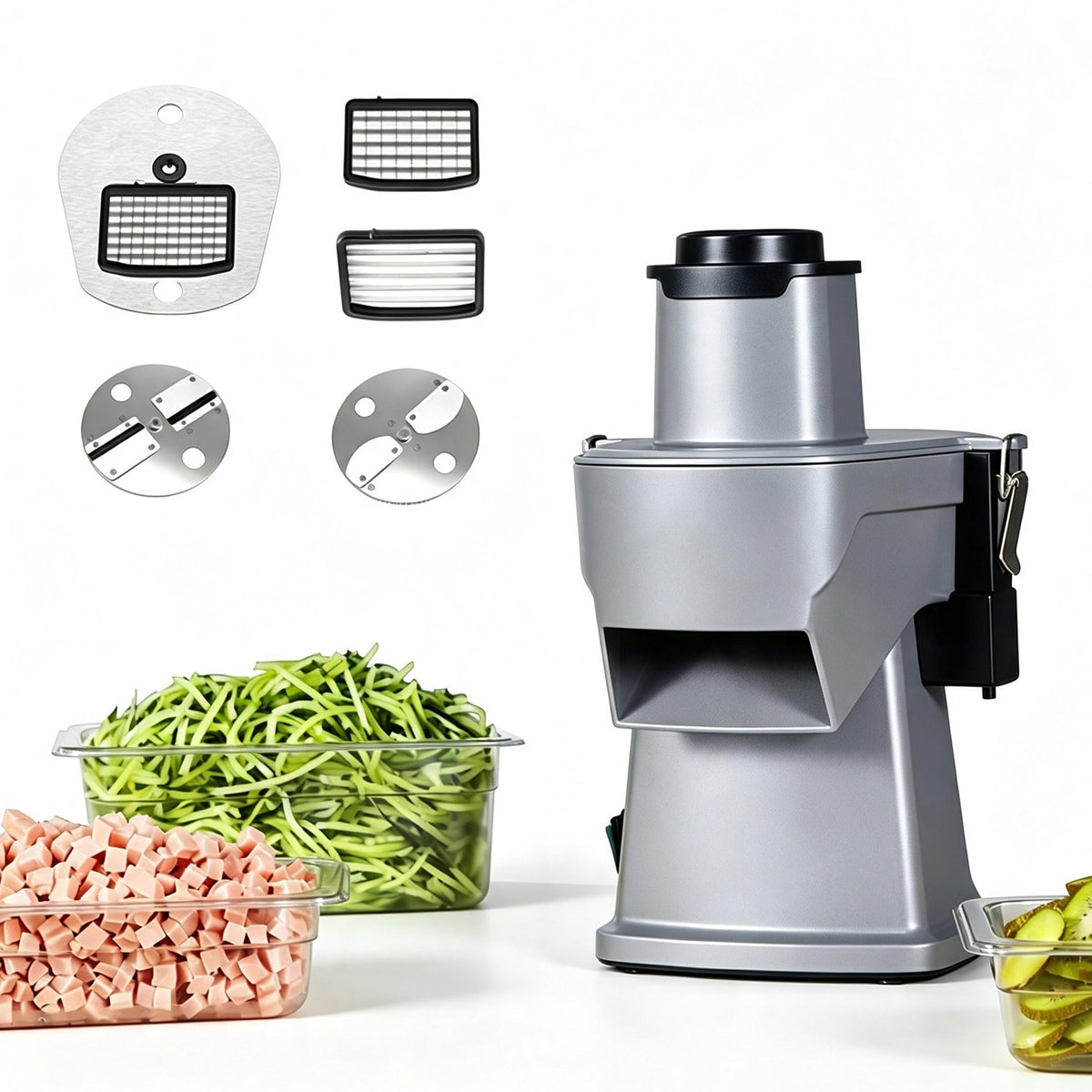 4 in 1 200W Electric Vegetable Chopper Slicer Dicer Shredder A597