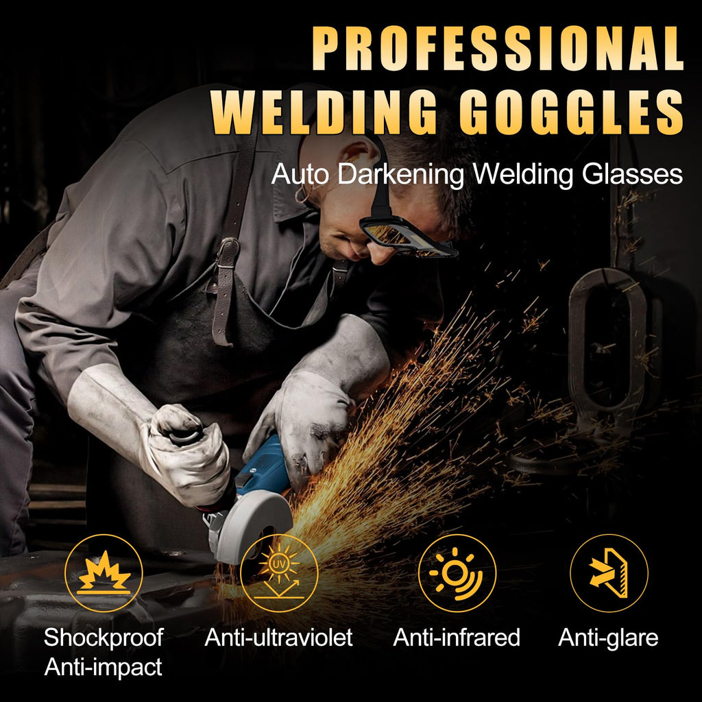 Auto Darkening Welding Safety Glasses Z948