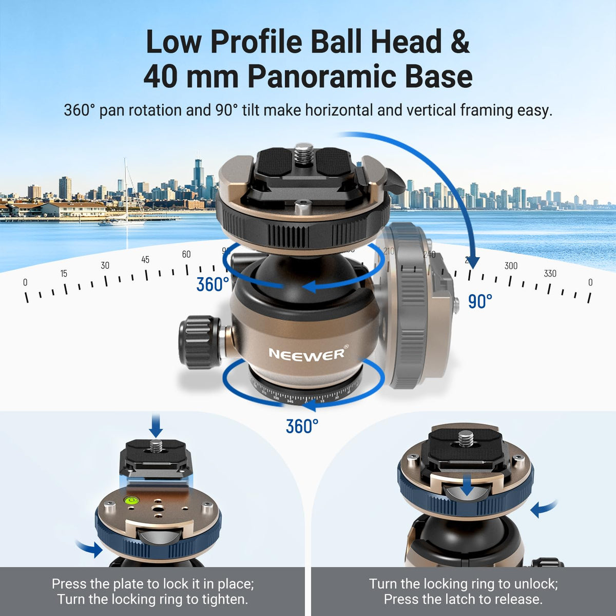Carbon Fiber Travel Tripod U360265