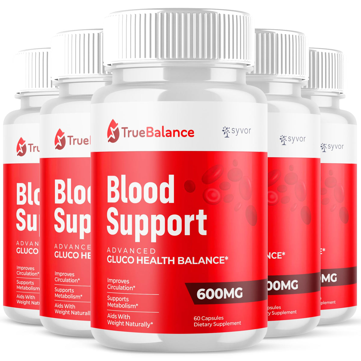 5 Pack 300 Capsules L1455
