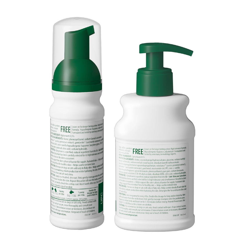 Dog Seboregulating Shampoo & Mousse V509
