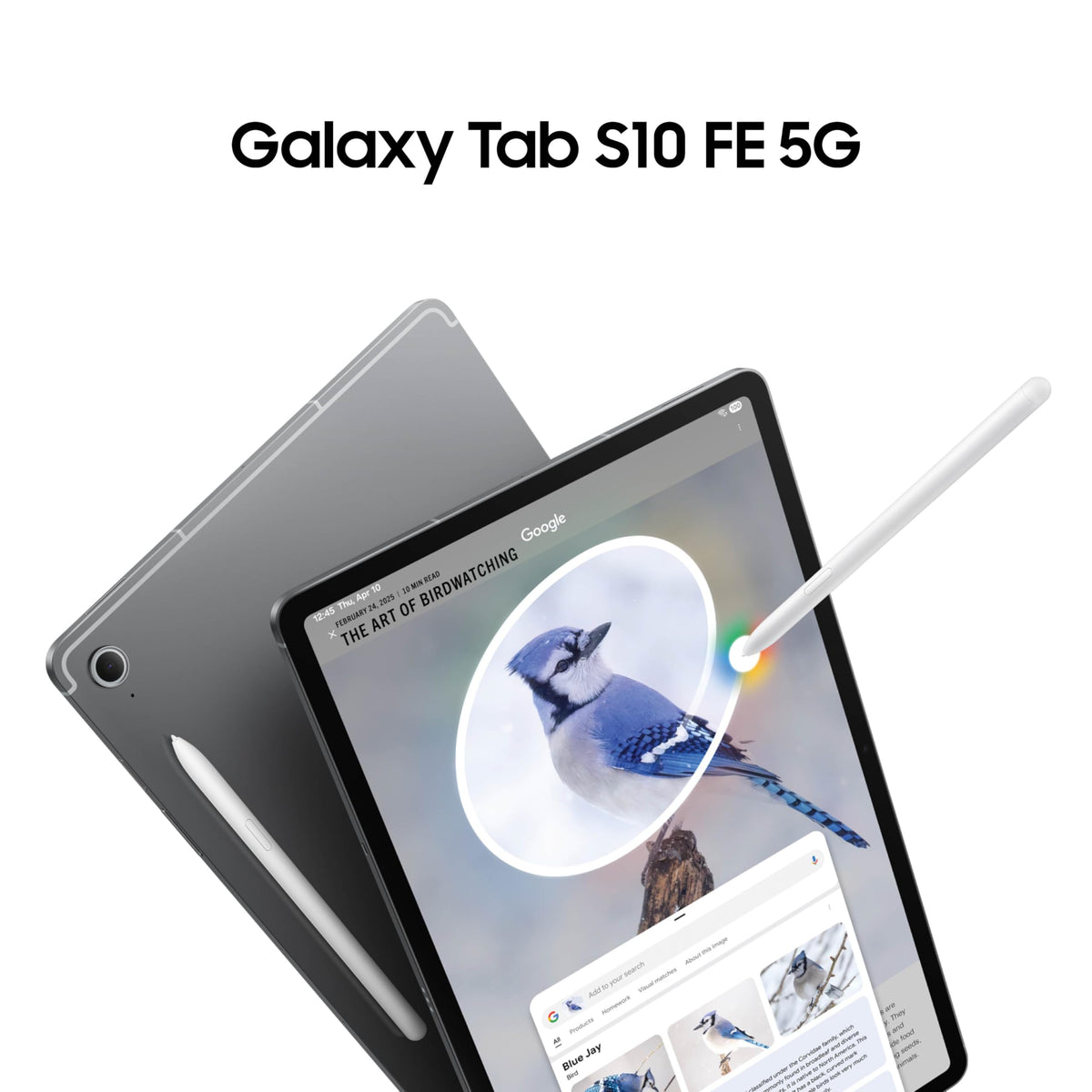 128GB 8GB RAM 5G WiFi 6E 10.9” LCD Android 15 Tablet Gray I137499