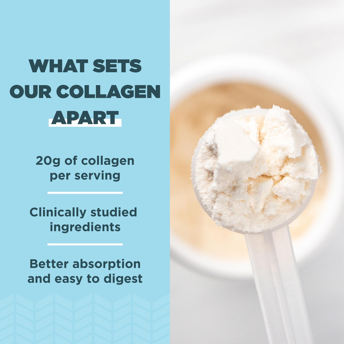 Hydrolyzed Collagen Peptides Powder, Unflavored F842899